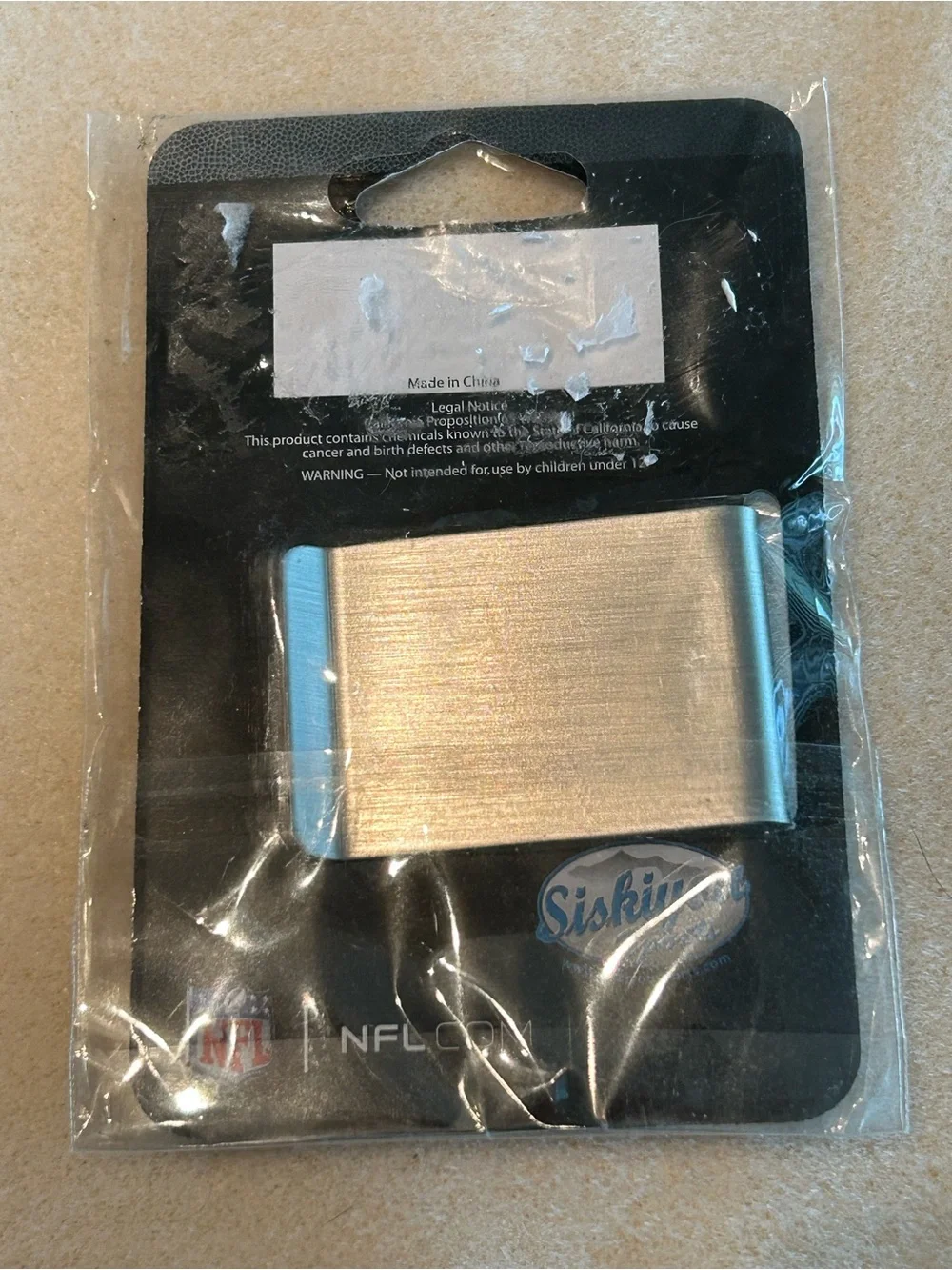 NFL Browns money clip